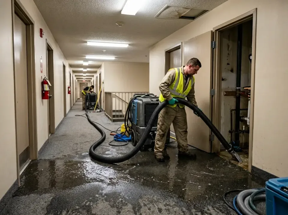 multi-unit-apartment-hallway-f-005 — frequently asked questions, Emergency Burst Pipe Water Extraction & Removal in Pocola,…